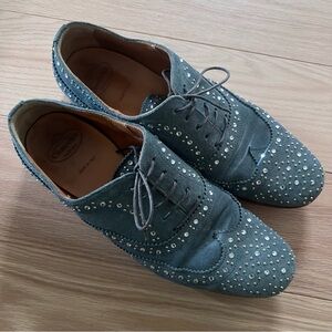 Church’s Burwood Suede Oxford Brogues Size 38